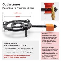 Premium Utschak Komplettset Ø40cm Uchag 2mm Stahl mit Abzugsrohr 12L Kazan Gusseisendeckel Adapterringe Pfannenwender Schöpflöffel Kasan Feldküche Feuerstelle Campingofen