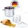 Frittiertopf 3.5L Friteuse Frites Frittierpfanne Fritöse EDELSTAHL Pommestopf Frittierkorb Fritteuse Pommes