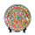 Usbekische Rischtan Lagan 42 cm Oriental Ljagan Kora Kalam Keramik Schale Plate Glasur Teller Handarbeit Nr.6 dekorativ