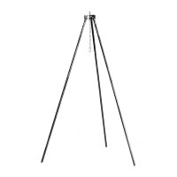 Kasan 2 L Aluminium Dreibein Gestell Stahl Camping Schwenktopf Gulaschkessel outdoor Kazan mit Bügel und Deckel