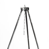 4L Aluminium Kasan mit Dreibein Camping Schwenktopf outdoor Kazan mit Bügel