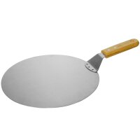 Pizzaschaufel 30,5 cm Pizzaheber Holzgriff Edelstahl...
