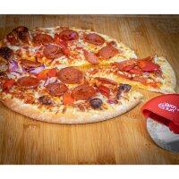 Ø30.5 Pizzaschaufel Pizzaheber Pizzaschneider Pizzamesser Pizzarad Set Cutter