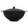 Ø36cm Uchag 2mm stahl Gasbrenner 10L Kazan WOK Utschak Utschag Feldküche Kasan (Runder boden) Feuerstelle Campingofen Außenküche Eintopfofen mit Schaumkelle Suppenkelle Grillfächer
