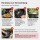 Komplettes Outdoor Kochset 15L – Gusseisen Kazan, Feuerstelle Utschak & Zubehör Set für Camping Garten Feldküche