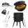 Ø41cm Uchag 2mm stahl Gasbrenner 12L Kazan WOK Utschak Utschag Feldküche Kasan (runder boden) Feuerstelle Campingofen Außenküche Eintopfofen mit Schaumkelle Suppenkelle Grillfächer