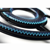 Ø36cm Uchag 2mm stahl mit Abzugsrohr Gasbrenner 8L Kazan WOK Utschak Utschag Feldküche Kasan (Runder boden) Feuerstelle Campingofen Außenküche Eintopfofen mit Schaumkelle Suppenkelle Grillfächer