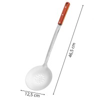 Utschak Ø40cm Uchag 2mm Stahl mit Abzugsrohr Brenner 12L Kazan Utschag Feldküche Kasan Feuerstelle Campingofen Außenküche Eintopfofen mit Schaumkelle Suppenkelle