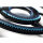 Ø40cm Uchag 2mm stahl mit Abzugsrohr Gasbrenner 12L Kazan Utschak Utschag Feldküche Kasan (flacher boden) Feuerstelle Campingofen Außenküche Eintopfofen mit Schaumkelle Suppenkelle Grillfächer