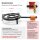 Utschak Ø40 cm 2 mm Stahl Abzugsrohr 12 L Gusseisen Kasan Brenner Adapterring WOK Feldküche Utschag Feuerstelle Campingofen Eintopfofen Außenküche Schaumkelle Suppenkelle