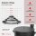 Utschak Ø40 cm 2 mm Stahl Abzugsrohr 12 L Gusseisen Kasan Brenner Adapterring WOK Feldküche Utschag Feuerstelle Campingofen Eintopfofen Außenküche Schaumkelle Suppenkelle