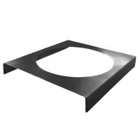 Mangal Klappbarer Holzkohlegrill 2 mm Stahl mit Grillfächer Feuerhaken Grillzange Adapter BBQ Grill für Schaschlik