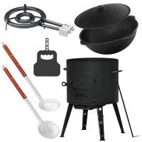 Ø49 cm Uchag 2mm stahl Utschak mit Gasbrenner 22 L...