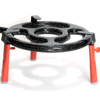 Gasbrenner Ø33 cm 12,55 kW Leistungsstarker Outdoor‑Brenner inkl. Fußset Gaskocher Campingkocher für Utschak-Ofen ab Ø39 cm