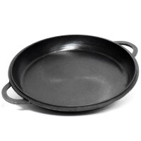 8-22 L Kazan Deckelbratpfanne aus Gusseisen mit Aluminium Deckel  Pfannenschaufel Schwenktopf NAMANGAN (flacher Boden) Uzbek Camping Kasan Uzbekisch Cast Iron KESSEL Usbek Asia Topf