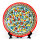 Rishtan Lagan Ø42 cm Orientalischer Ljagan Keramik Plate Handarbeit Servierplate TÜRKISCH dekorativ