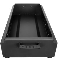 Mangal Stahl 2 mm 60 cm für 9 Spieße Grillrost Gusseisen Griffen, Grillbesteck, Grillfächer, Holzkohlegrill BBQ für Spieße oder Grillrost Schaschlik Shashlychnik Grill