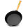 Gusseisenpfanne 28 cm EINGEBRANNT einsatzbereit Gußeisenpfanne Holzgriff Cast Iron Pan Pfanne Gusseisen Induktion