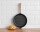 Ø24 cm Pfannkuchenpfanne Ø24 cm Brotbackform Ø28 cm Grillpfanne Gusseisen Holzgriff Induktion Kochtopf mit Deckel-Bratpfanne Steakpfanne Crêpes - Bratpfanne Omlettpfanne Blinipfanne