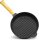 Ø24 cm Pfannkuchenpfanne Ø24 cm Brotbackform Ø28 cm Grillpfanne Gusseisen Holzgriff Induktion Kochtopf mit Deckel-Bratpfanne Steakpfanne Crêpes - Bratpfanne Omlettpfanne Blinipfanne