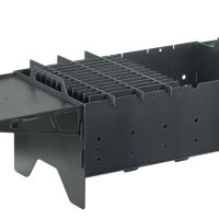 Holzkohlegrill Mangal für 6 Spieße Klappgrill Tischgrill Balkongrill Schaschlik BBQ Camping