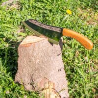 Messer 32,5 cm Edelstahl Beil Hackmesser Chinesisches Kochmesser Obstmesser