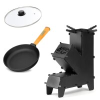 Raketenofen für Dutch Oven Campingkocher...