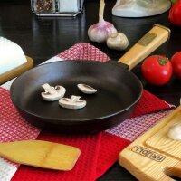 Hobokocher Campingkocher Edelstahl  Ø20 Gusseisenpfanne Outdoorkocher Klappbar Faltkocher Campingkocher