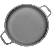 Raketenofen für Dutch Oven Ø20 cm Gusseisenpfanne Ø20 cm Deckel-Bratpfanne  Gusseisen Universaldeckel Servierpfanne Induktion Campingkocher Rocket Stove Grillen Camping Hobo Holzofe