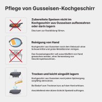 Ø24 cm Gusseisenpfanne Holzgriff mit Grillpresse Pfanne Gusseisen Bratpfanne Steakpfanne Fleischpresse Cast Iron Pan Feuerpfanne Induktion