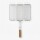 Edelstahl Grillrost 72 × 40 cm mit 6 cm Höhe und Holzgriff – Grillkorb für Holzkohlegrill & Feuerstelle Grillgitter BBQ Grillzubehör