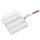 Grillrost 72 × 40 cm mit 6 cm Höhe und Holzgriff aus hochwertigem Stahl – Grillkorb für Holzkohlegrill & Feuerstelle Grillgitter BBQ Grillzubehör