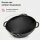 Gusseisen Kazan Set mit Gusseisendeckel, Bügel und Schaumkelle - Traditioneller Schwenktopf Gusstopf Kasan Grillwok Schmortopf mit Zubehör
