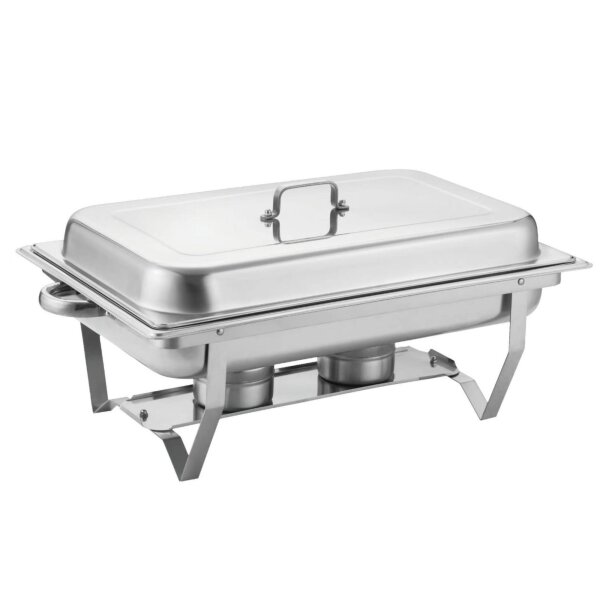 Chafing Dish 11L Speisenwärmer aus Edelstahl Buffetwärmer mit Deckel Warmhaltebehälter mit Wasserbad Catering Buffet Events Grillgut