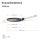 Premium Crêpepfanne aus Gusseisen 24 cm Induktion mit abnehmbarem Holzgriff – hochwertige unbeschichtete Pfannkuchenpfanne flach backofenfest für alle Herdarten