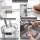 Grillkorb 2er Set Edelstahl Grillrolle Gemüsekorb für Gasgrill Holzkohlegrill BBQ