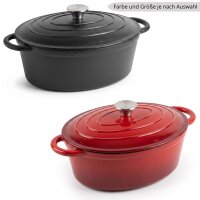 Variation: Emaillierter Gusseisen Bräter 3,5L - 4L -...