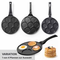 Variation: Pancake-Pfanne mit Mulden aus Aluminiumguss...