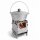 Hobokocher 14x20 cm Edelstahl mit Aluminium-Kazan 2 L Gulaschkessel Campingkocher zerlegbar