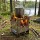 Hobokocher 14x20 cm Edelstahl mit Aluminium-Kazan 2 L Gulaschkessel Campingkocher zerlegbar