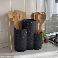 Küchenhelfer Set aus Bambus 7-teilig mit...