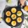 Pancake Pfanne Spiegeleipfanne Ø26cm Induktion Augenpfanne 3-fache Beschichtung Oladji Frying Pan 7-Lochpfanne Pfannkuchen Eierpfanne Mini Pfannkuchen