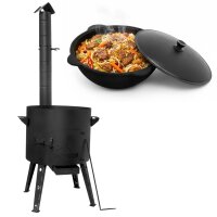 Ø44 Uchag 2mm Stahl Abzugsrohr 16L Kasan Gusseisen...