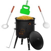 Ø44 Uchag 2mm Stahl 16L Kazan Gusseisen WOK Kasan...
