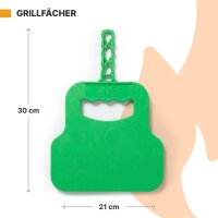 Hobokocher Hobo Ofen aus Edelstahl zerlegbar Campingkocher mit Grillfächer