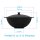 Ø36cm Uchag 2mm Stahl 10L Kazan Kasan (flacher boden) Utschak Utschag Feldküche Feuerstelle Campingofen Außenküche Eintopfofen mit Schaumkelle Suppenkelle Grillfächer