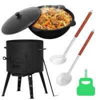 Ø40cm Uchag 2mm Stahl 12-16L Kazan Kasan Utschak...