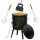 Ø49cm Uchag 2mm Stahl 22L Kazan Gusseisen Utschak WOK Feuerstelle Utschag Campingofen Kasan Feldküche Außenküche Eintopfofen mit Schaumkelle Suppenkelle Grillfächer