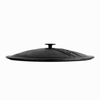 Ø36cm Uchag 2mm stahl Utschak mit Gusseisenpfanne Bräter Schmortopf Feuerstelle Utschag Campingofen Grillfächer Pfannenwender Feldküche Außenküche