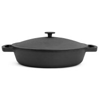 Ø36cm Uchag 2mm stahl Utschak mit Gusseisenpfanne...